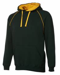 Contrast Fleecy Hoodie, Kids